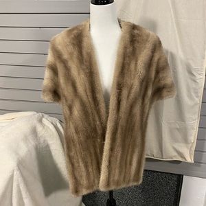 Mink shawl ~ Genuine Fur